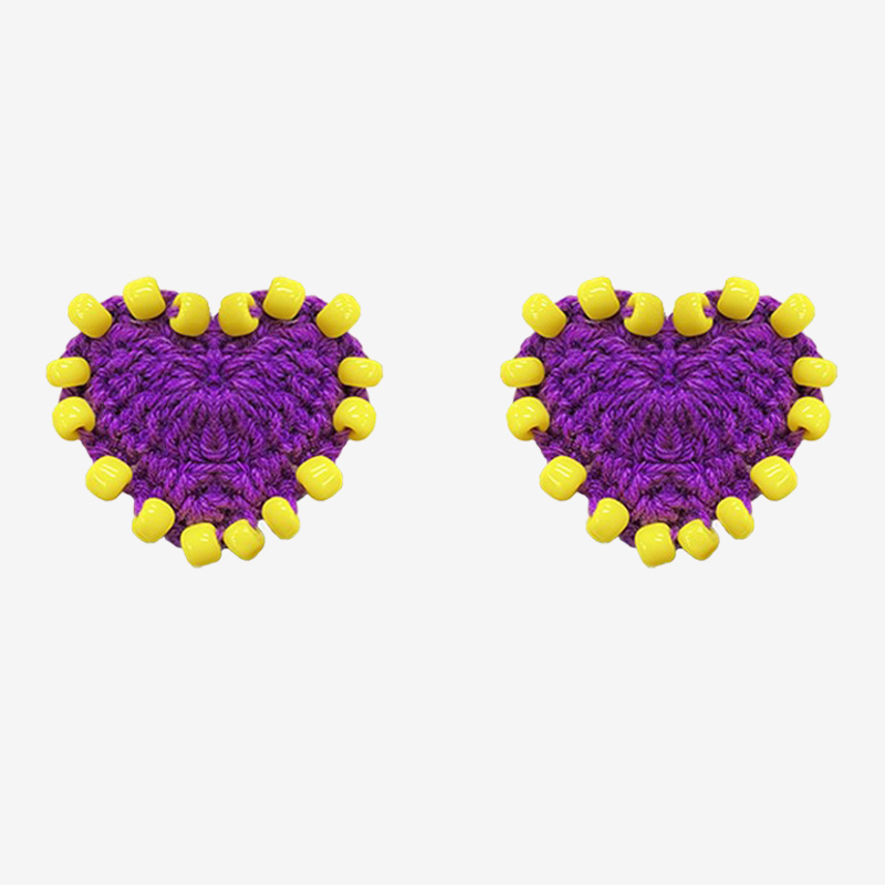 handmade jewelry  unique accessories love earrings-feeky