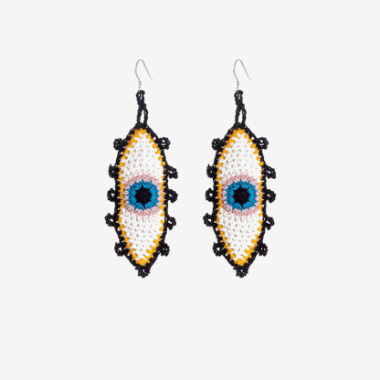 Eye earrings