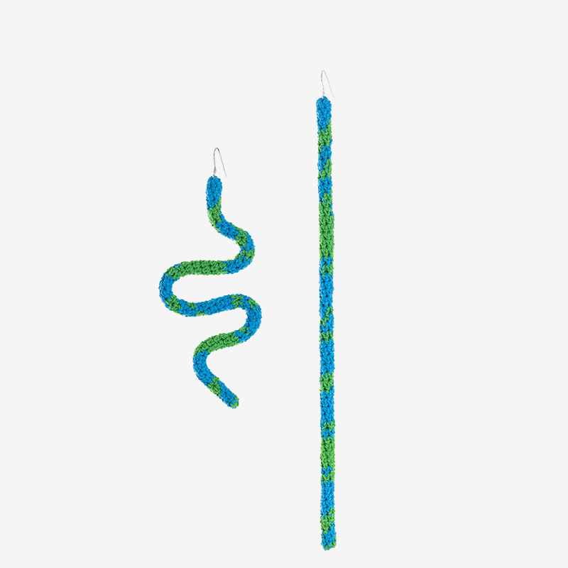 handmade jewelry  unique accessories Irregular earrings-feeky