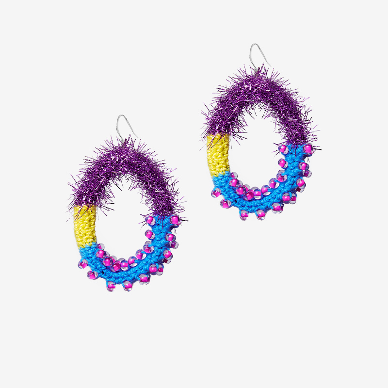 Handmade fashion earrings O popping candy earrings-feeky