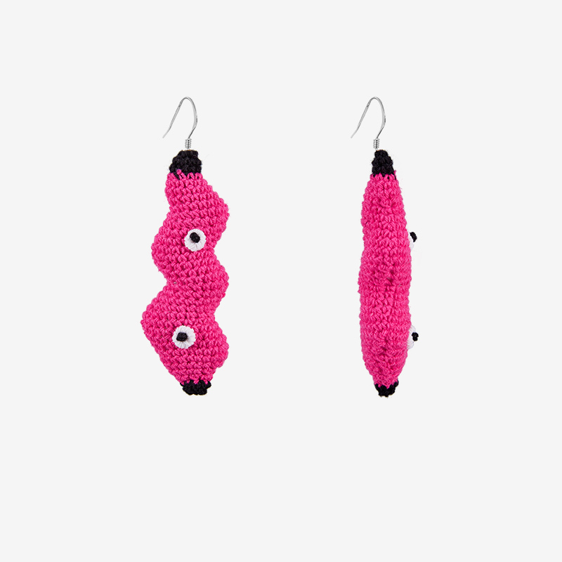 Handmade fashion earrings Banana earrings-feeky