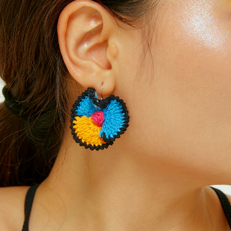 Flower earrings