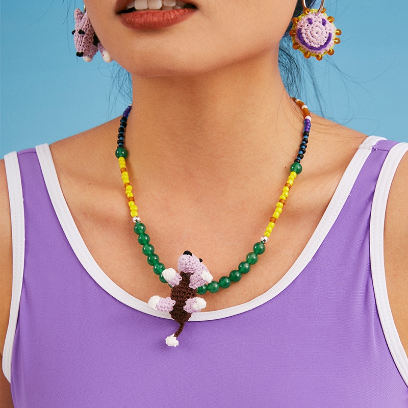 Single dog necklace