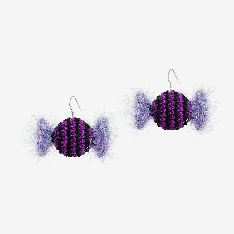 handmade jewelry  unique accessories Candy earrings-feeky