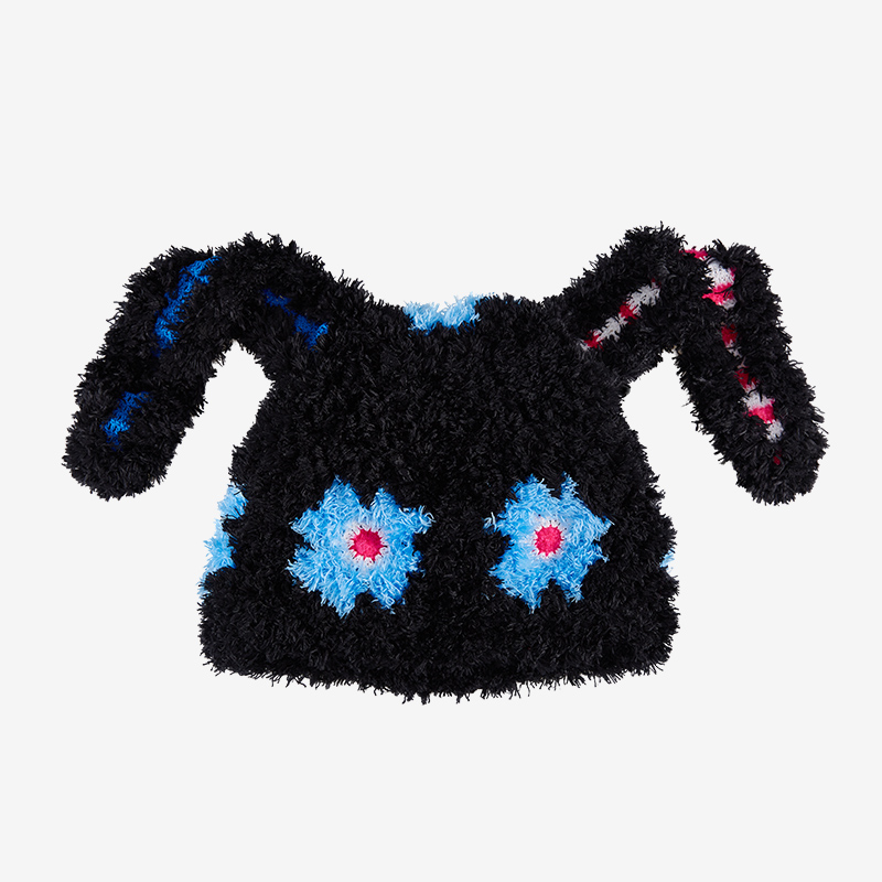 handmade jewelry  unique accessories Bunny ear hat-feeky