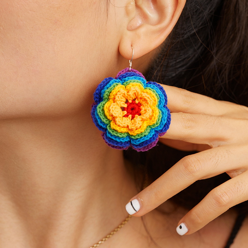 Rainbow earrings