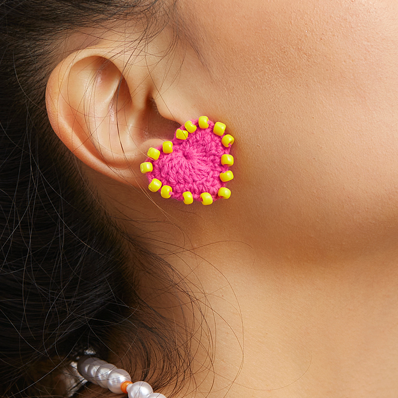 handmade jewelry  unique accessories love earrings-feeky