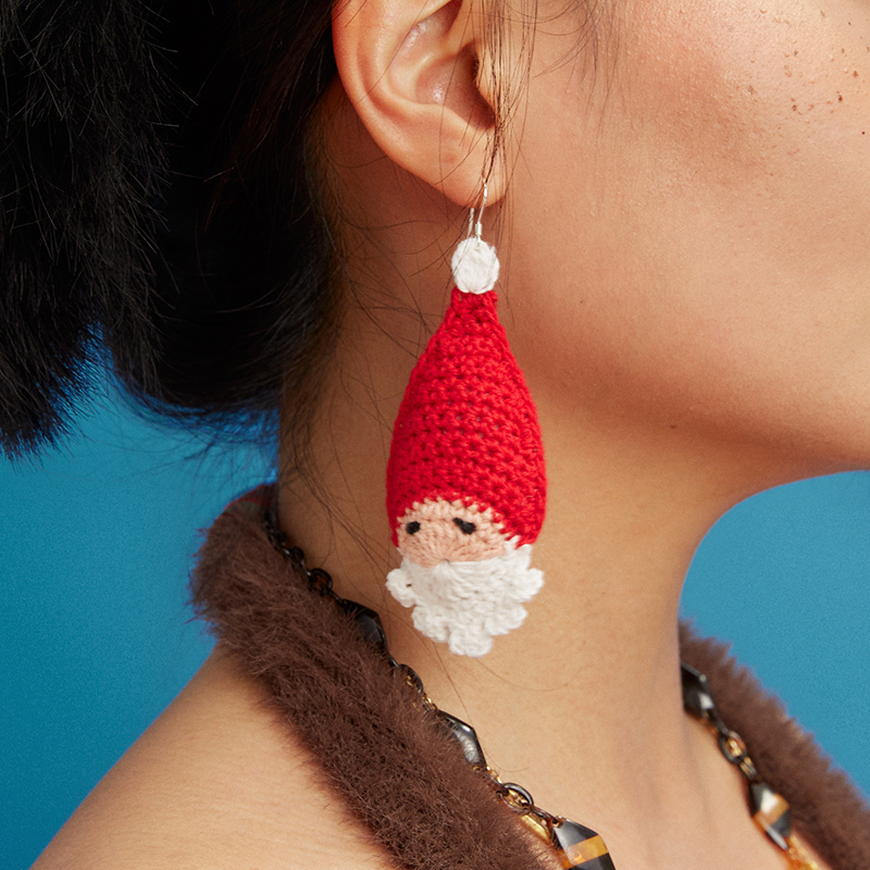 Santa Claus Earrings