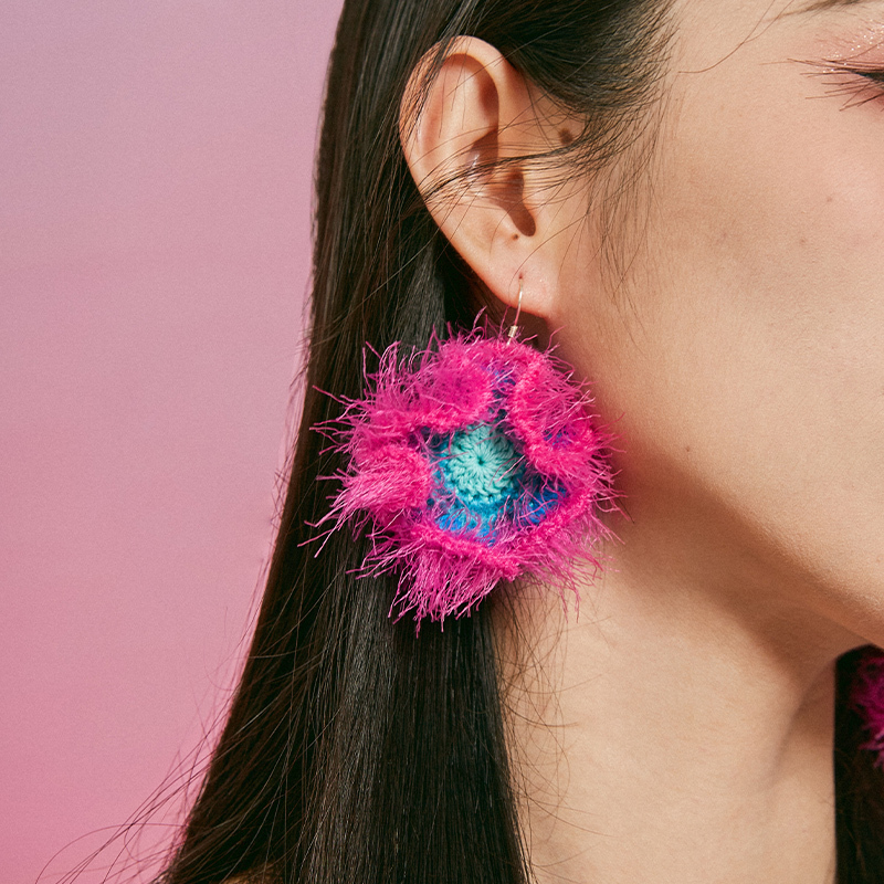 Colorful earrings