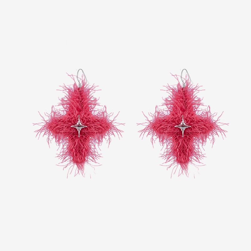 Handmade fashion earrings Star earrings-feeky
