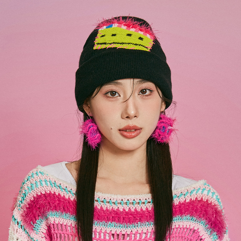 handmade jewelry  unique accessories Smiley hat-feeky