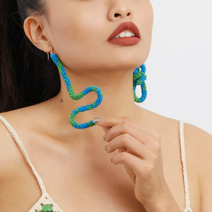 Irregular earrings