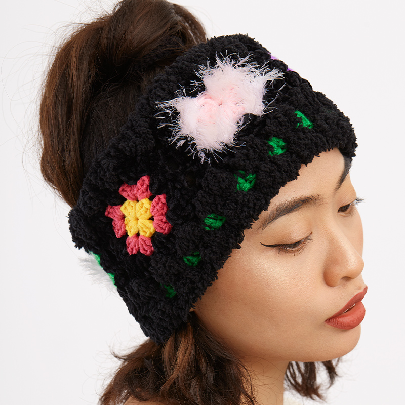 handmade jewelry  unique accessories Smiley Tai Chi headband-feeky