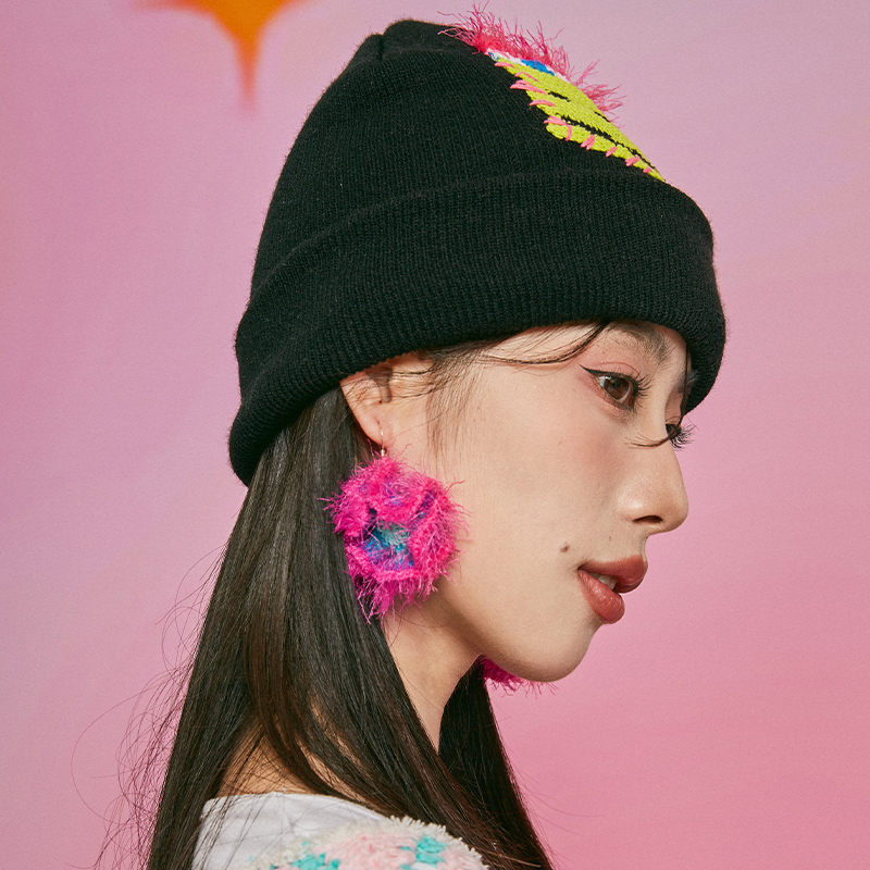 handmade jewelry  unique accessories Smiley hat-feeky