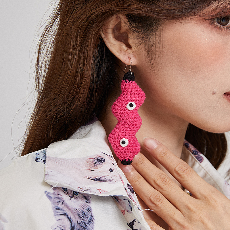 Banana earrings