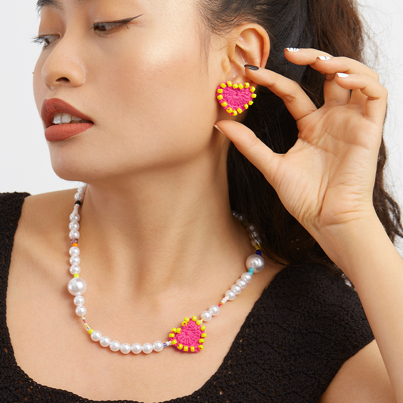 handmade jewelry  unique accessories love earrings-feeky