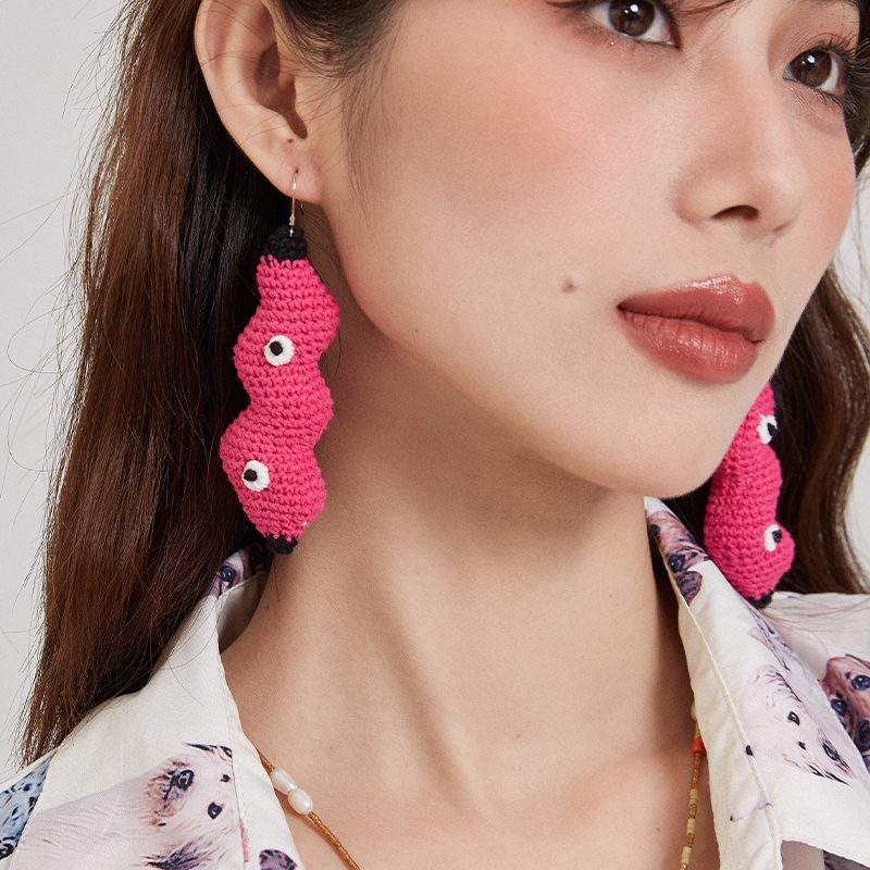 Banana earrings