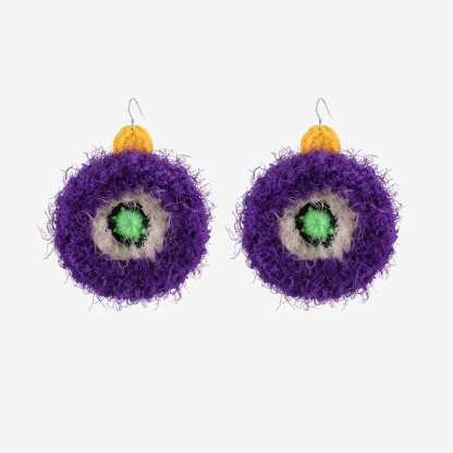 Soft hoop earrings