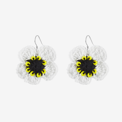 Flower earrings