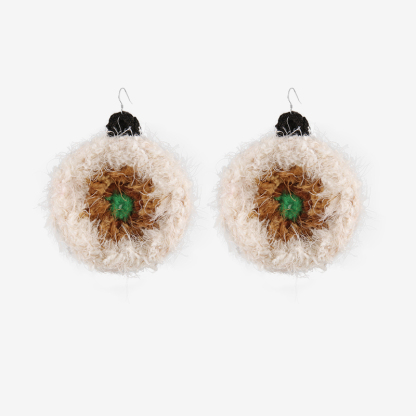 Soft hoop earrings