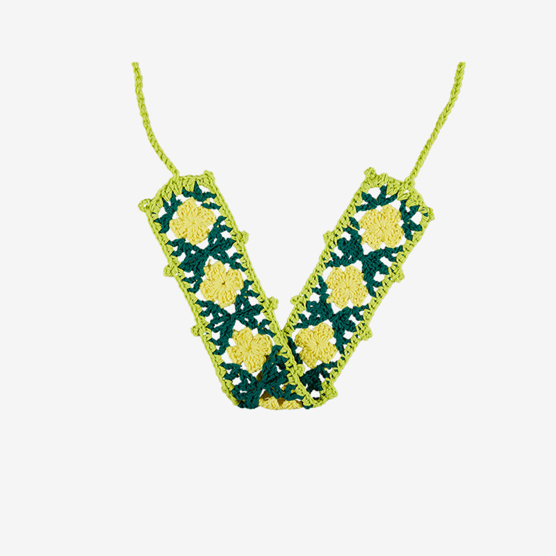 handmade jewelry  unique accessories Rapeseed flower headband-feeky