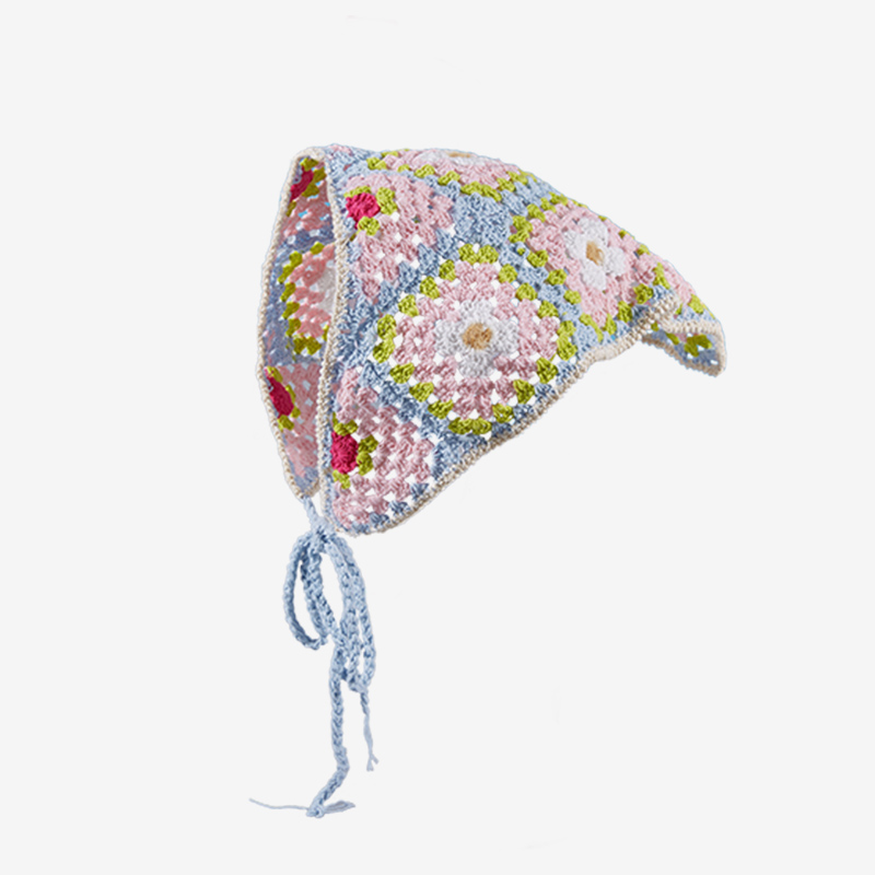 handmade jewelry  unique accessories Taiping flower  headscarf-feeky