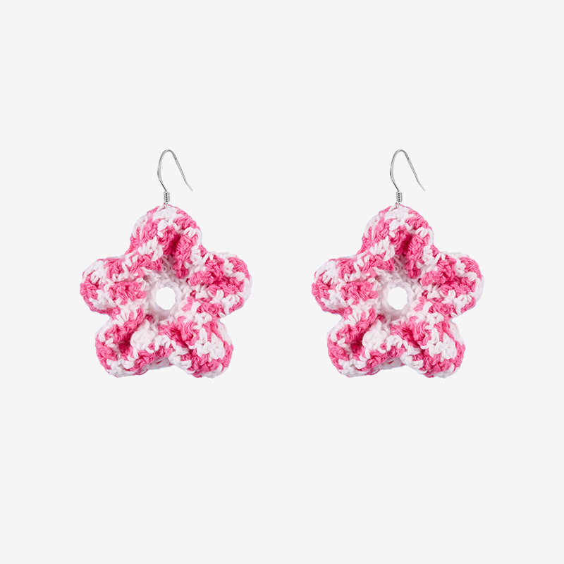 Handmade fashion earrings Bubble flower earrings-feeky
