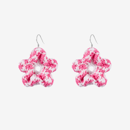 Bubble flower earrings