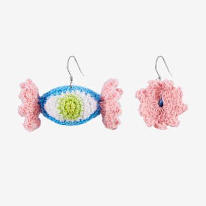 Candy eye earrings