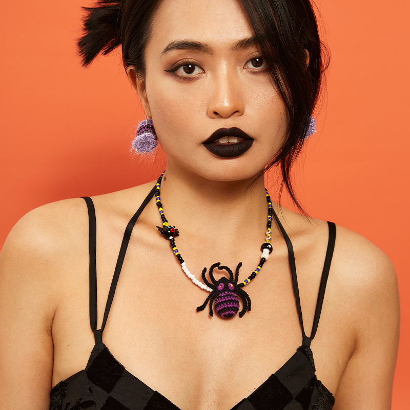 Spider necklace