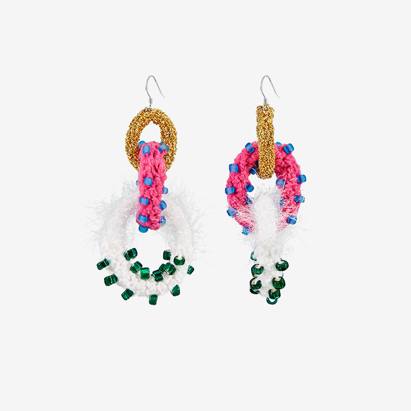 Handmade fashion earrings Hoop earrings-feeky