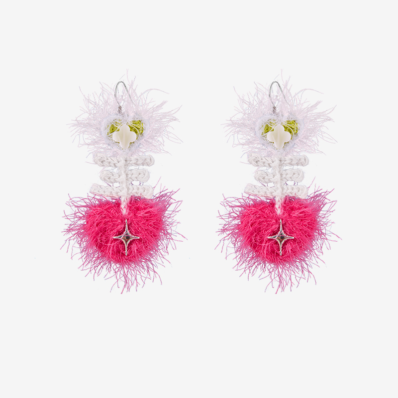 Handmade fashion earrings Fish bone earrings-feeky
