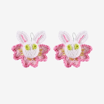 Sakura Rabbit Earrings