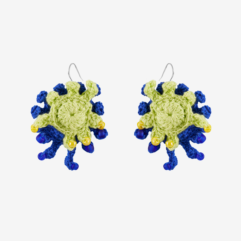 Inkjet earrings