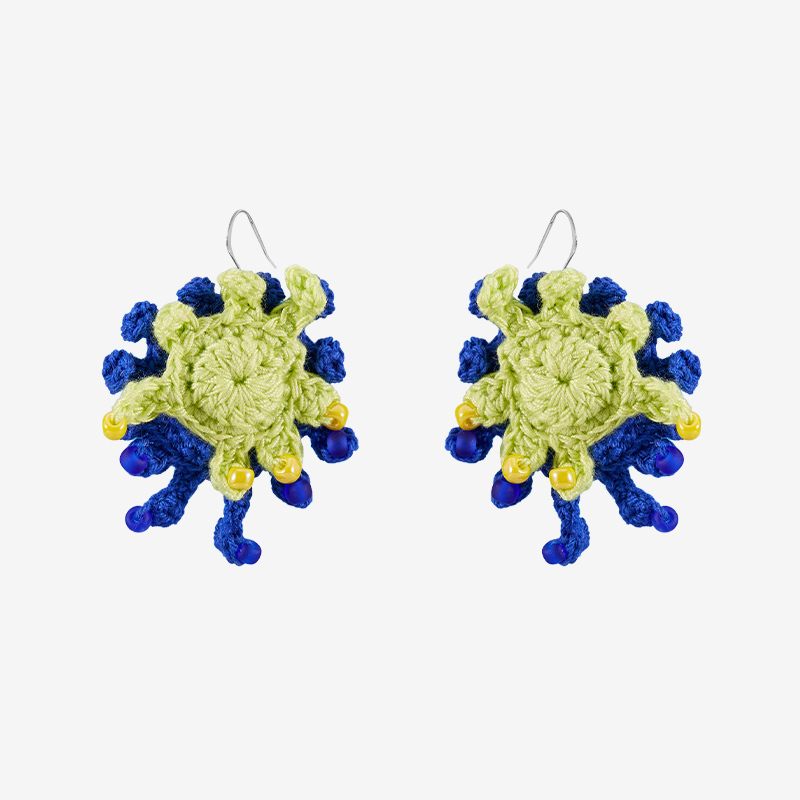 Handmade fashion earrings Inkjet earrings-feeky