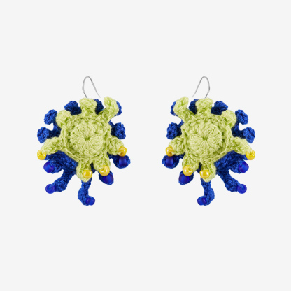 Inkjet earrings