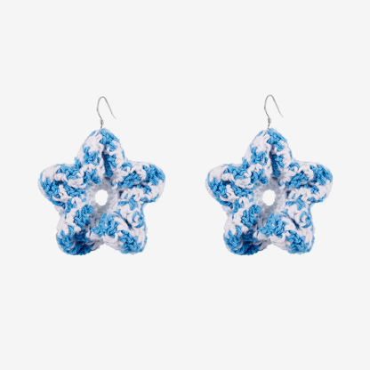 Bubble flower earrings