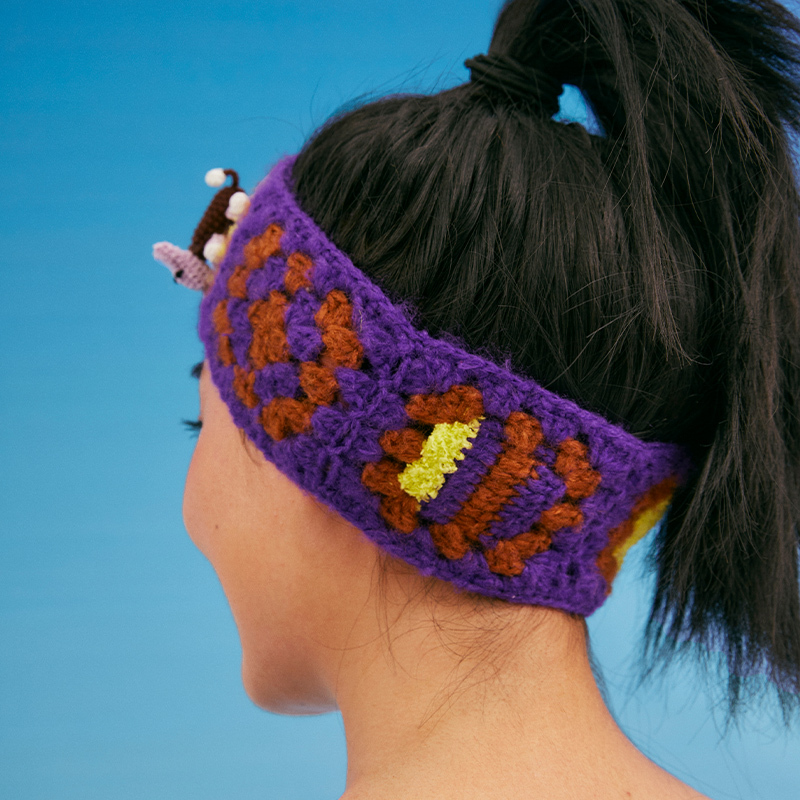 Single dog headband