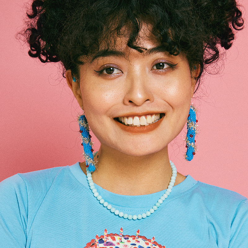 handmade jewelry  unique accessories Candy earrings-feeky