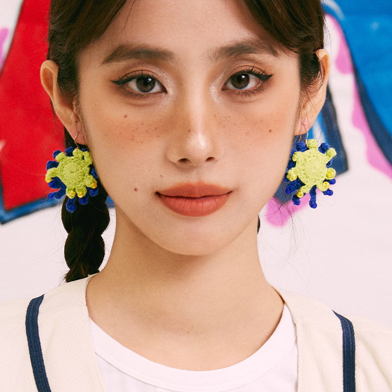 Inkjet earrings