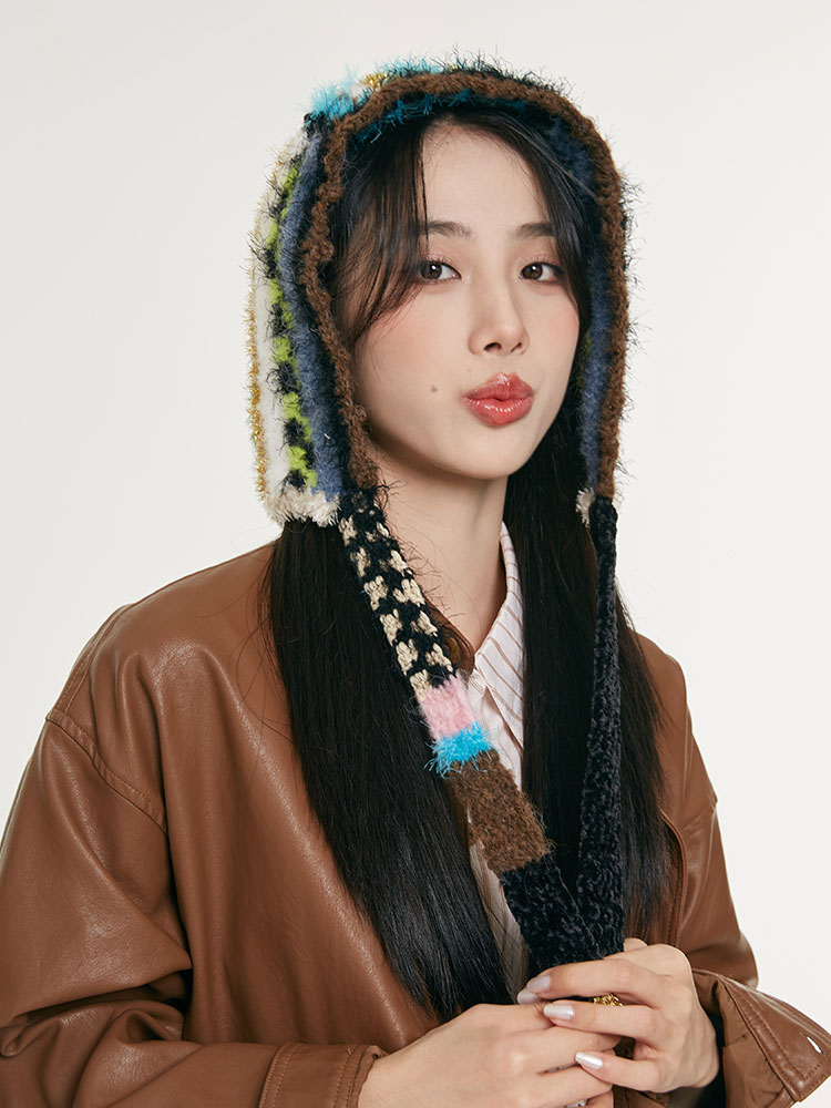 handmade jewelry  unique accessories Ear protection hat-feeky