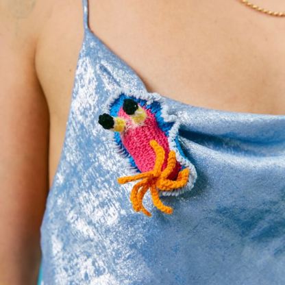 Aplysia Brooch