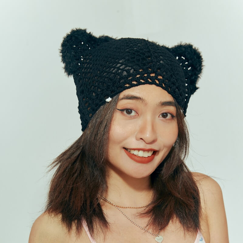 Hollow cat hat