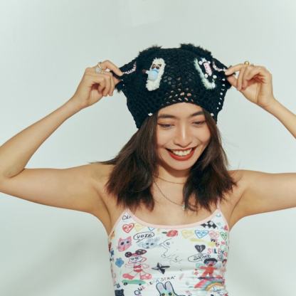 Hollow cat hat