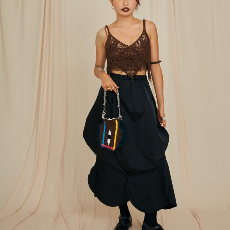 handmade jewelry  unique accessories Eye color matching vase bag-feeky