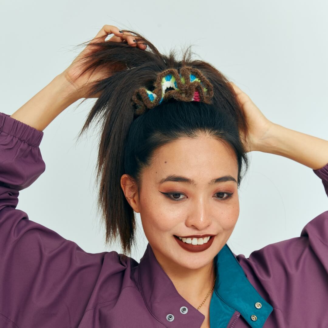 handmade jewelry  unique accessories Weird woven hairband-feekyhand crochet,handmade,Fashion items