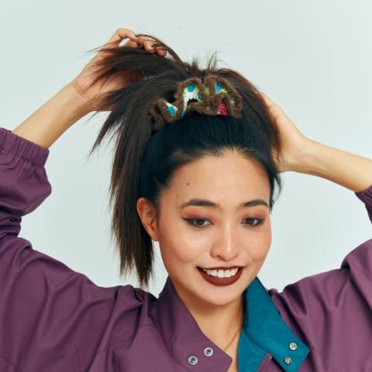 Weird woven hairband