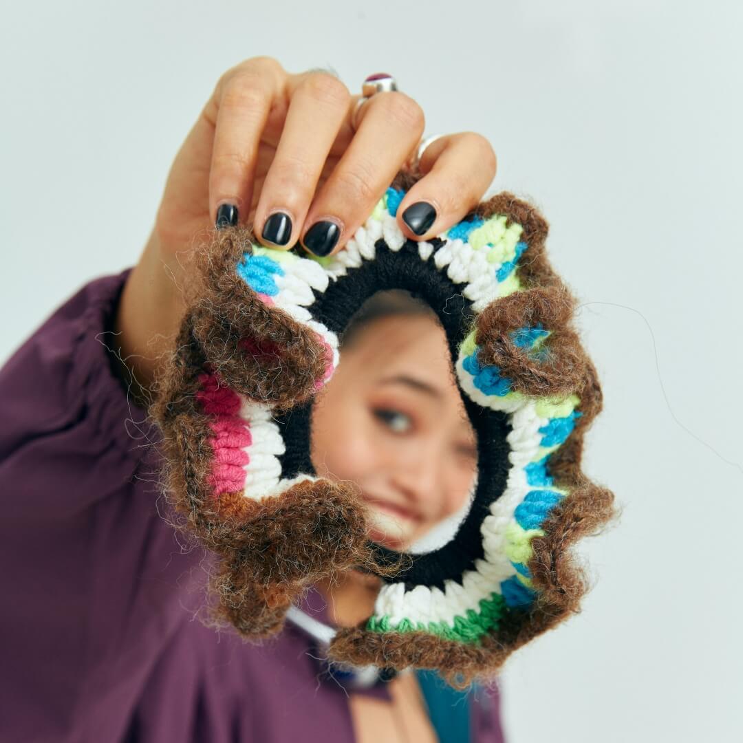 Weird woven hairband