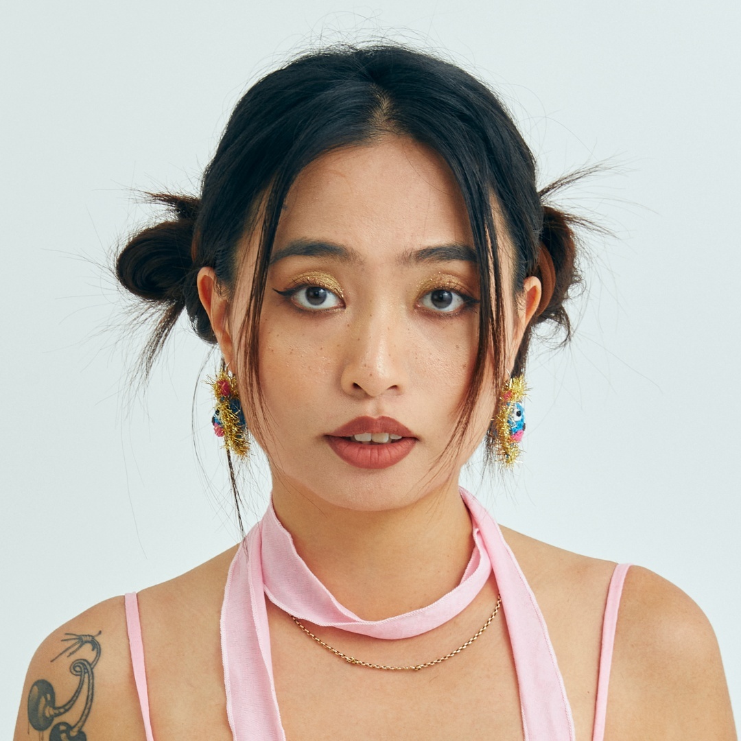 Fortune cat earrings