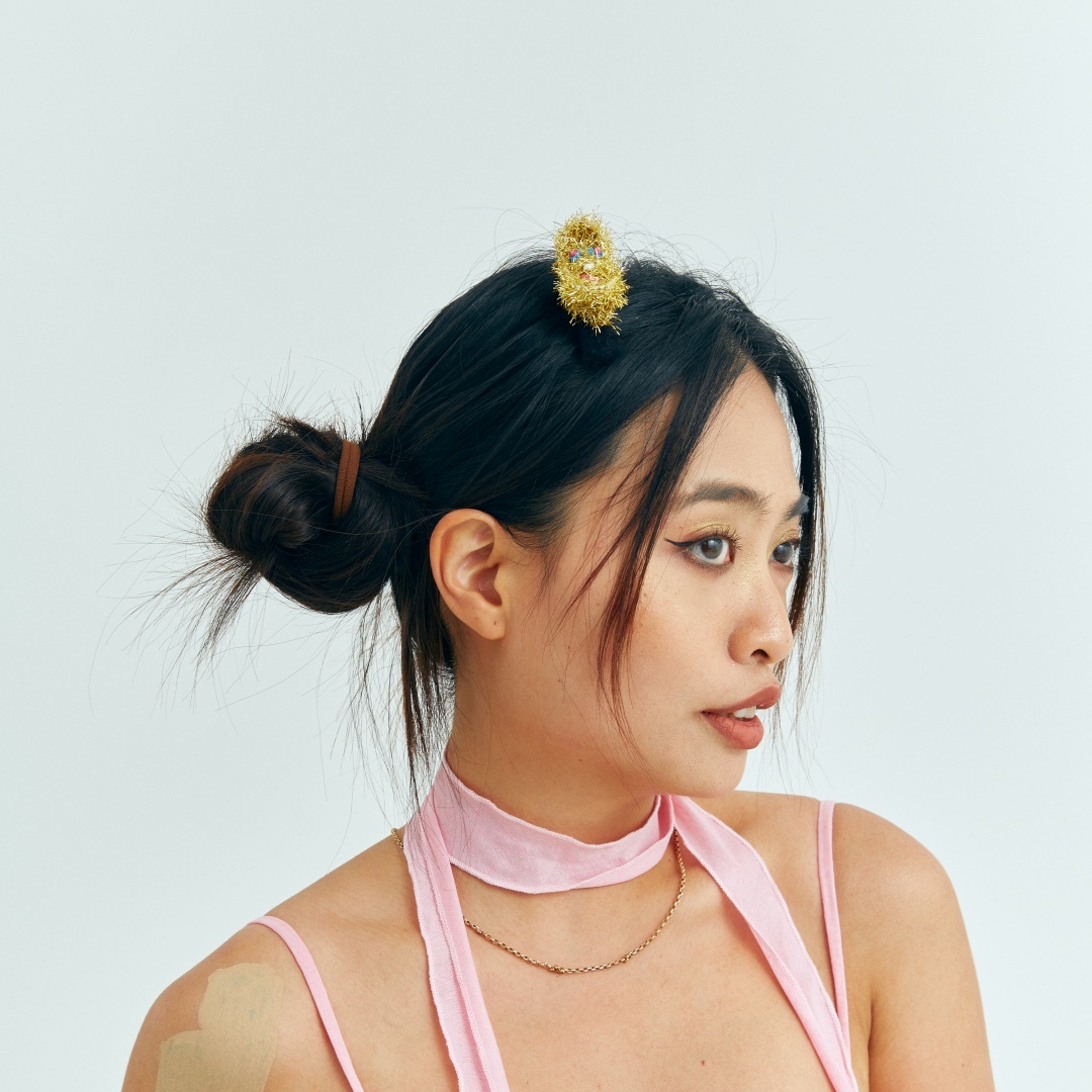Gold Yuanbao Hair Clip